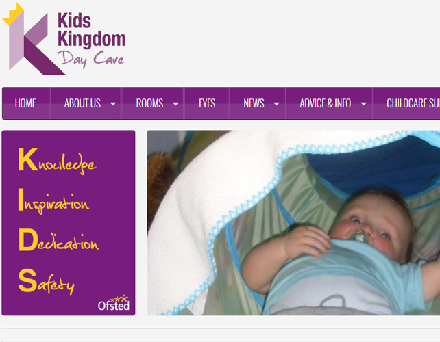 Childcare Business Website